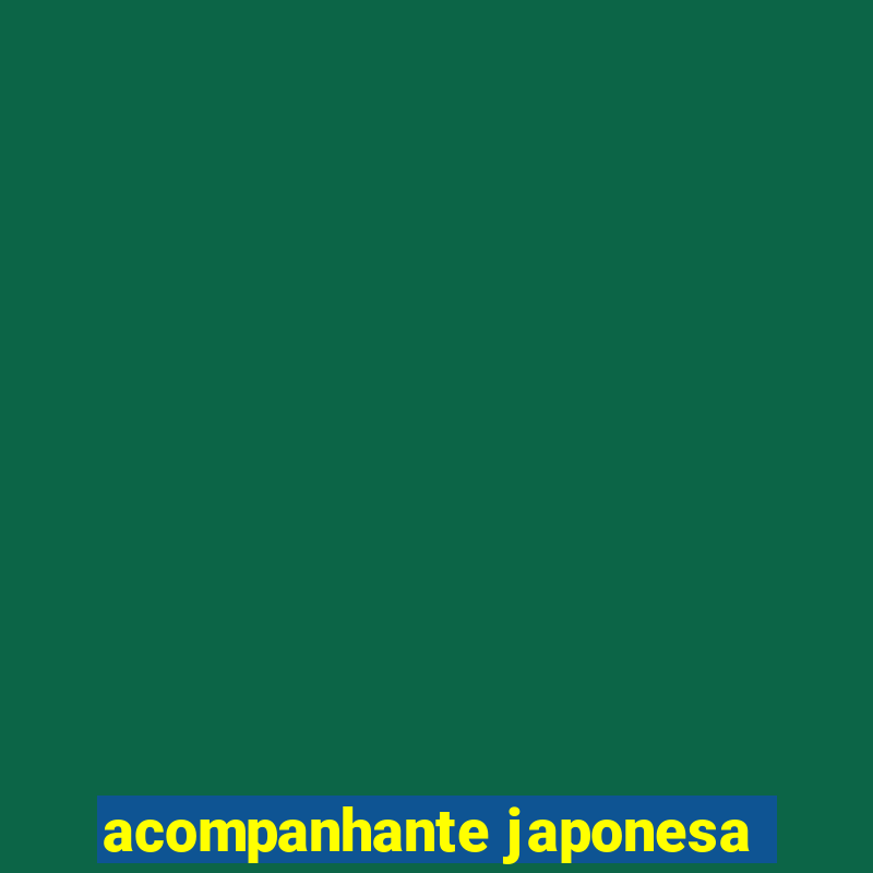 acompanhante japonesa